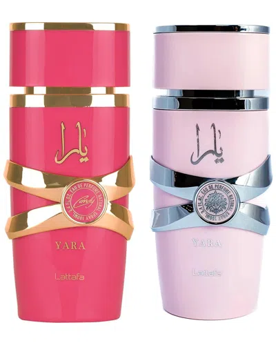 Lattafa Women's 3.4oz Yara 2pc Set