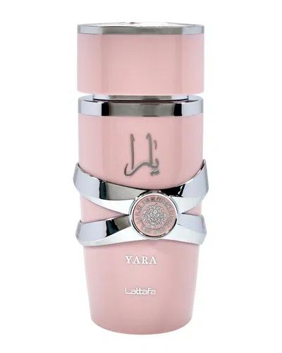 Lattafa Women's 3.4oz Yara Edp In Transparent