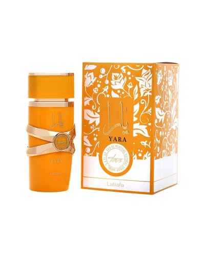 Lattafa Women's 3.4oz Yara Tous Edp Spray In White