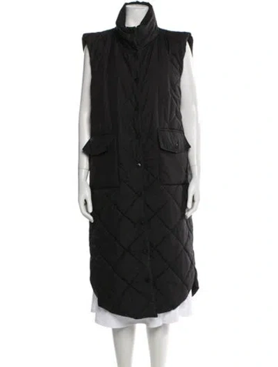 Pre-owned Lattelier Coat In Black
