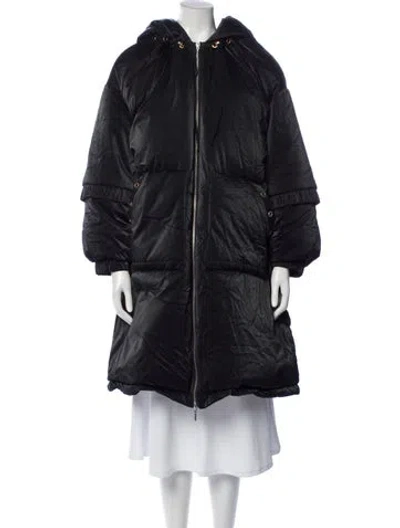 Pre-owned Lattelier Down Coat In Black