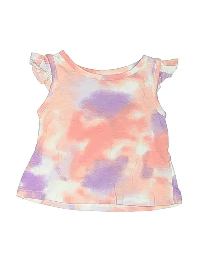 Pre-owned Laughing Llama Babies' Sleeveless T-shirt In Pink