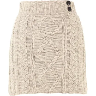 Laundromat Women's Grace Skirt - Large In Neutral