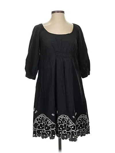Pre-owned Laundry By Design Casual Dress In Black