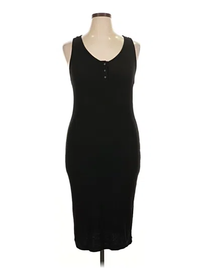 Pre-owned Laundry By Design Casual Dress In Black