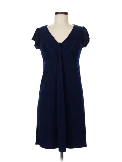 Pre-owned Laundry By Design Casual Dress In Blue