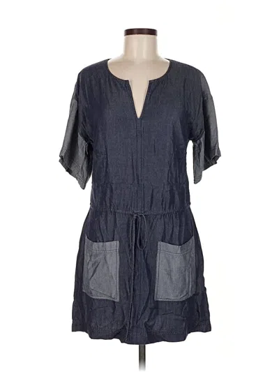 Pre-owned Laundry By Design Casual Dress In Blue