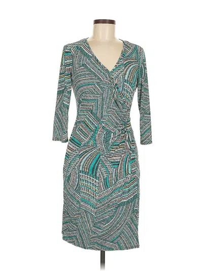 Pre-owned Laundry By Design Casual Dress In Blue