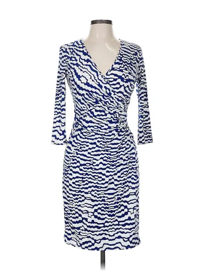 Pre-owned Laundry By Design Casual Dress In Blue