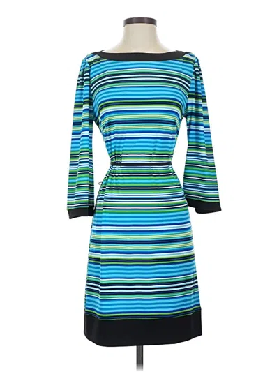 Pre-owned Laundry By Design Casual Dress In Blue