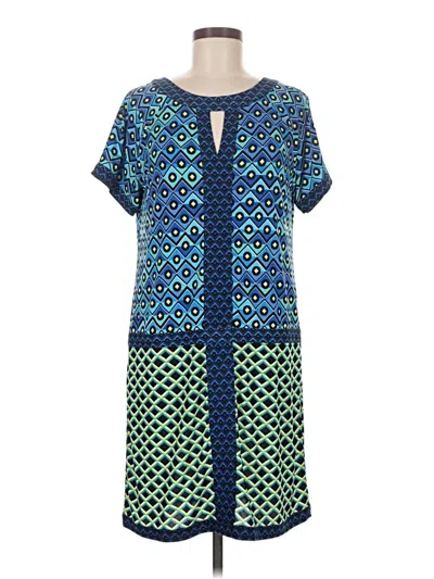 Pre-owned Laundry By Design Casual Dress In Blue
