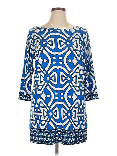 Pre-owned Laundry By Design Casual Dress In Blue