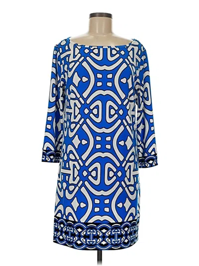 Pre-owned Laundry By Design Casual Dress In Blue