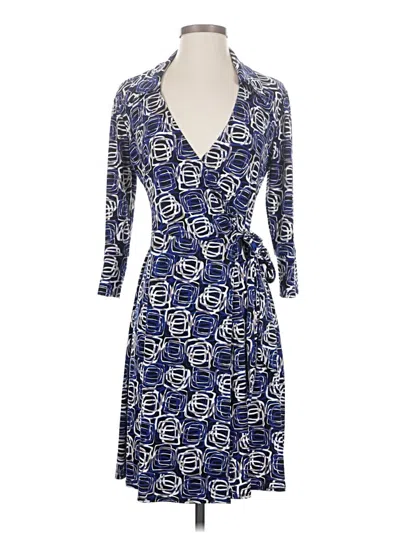 Pre-owned Laundry By Design Casual Dress In Blue