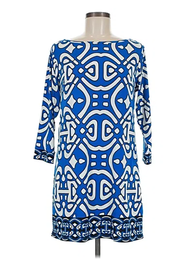 Pre-owned Laundry By Design Casual Dress In Blue