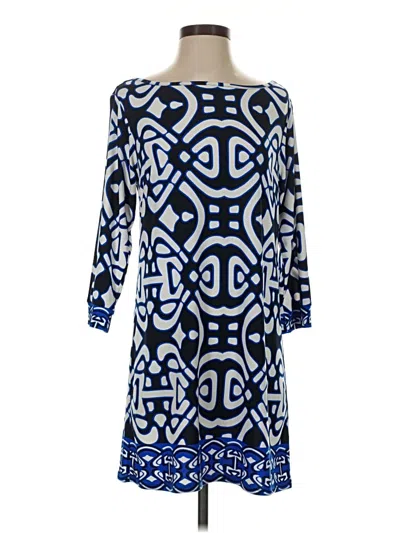 Pre-owned Laundry By Design Casual Dress In Blue