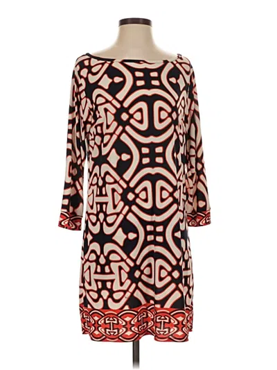 Pre-owned Laundry By Design Casual Dress In Brown
