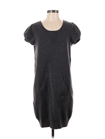 Pre-owned Laundry By Design Casual Dress In Gray