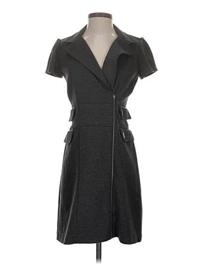 Pre-owned Laundry By Design Casual Dress In Gray