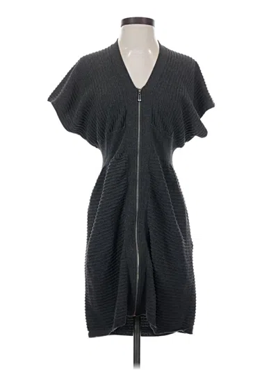 Pre-owned Laundry By Design Casual Dress In Gray