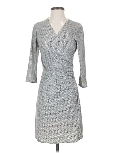 Pre-owned Laundry By Design Casual Dress In Gray