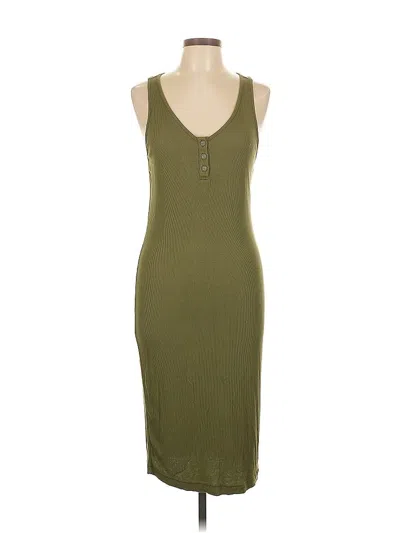 Pre-owned Laundry By Design Casual Dress In Green