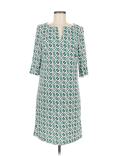 Pre-owned Laundry By Design Casual Dress In Green