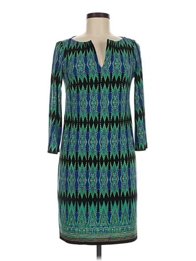 Pre-owned Laundry By Design Casual Dress In Green