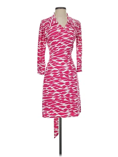 Pre-owned Laundry By Design Casual Dress In Pink