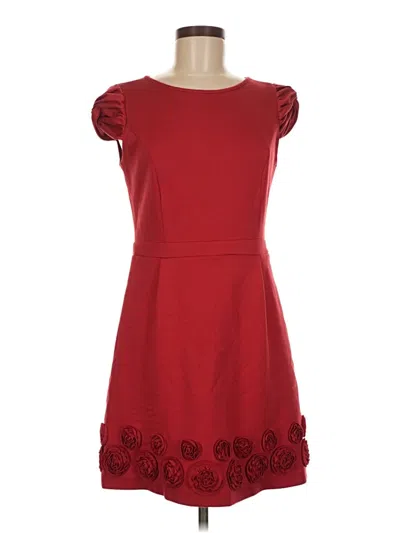Pre-owned Laundry By Design Casual Dress In Red