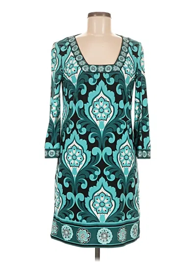 Pre-owned Laundry By Design Casual Dress In Teal