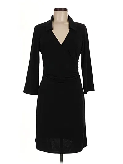 Pre-owned Laundry By Design Cocktail Dress In Black