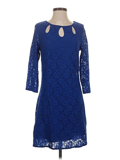 Pre-owned Laundry By Design Cocktail Dress In Blue