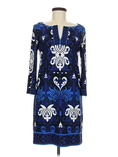 Pre-owned Laundry By Design Cocktail Dress In Blue