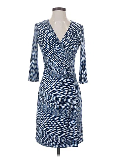 Pre-owned Laundry By Design Cocktail Dress In Blue