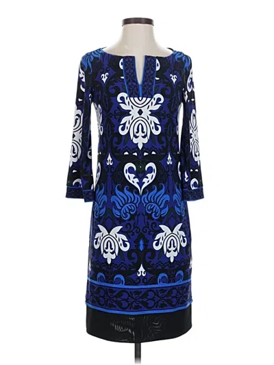 Pre-owned Laundry By Design Cocktail Dress In Blue