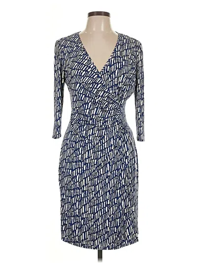 Pre-owned Laundry By Design Cocktail Dress In Blue