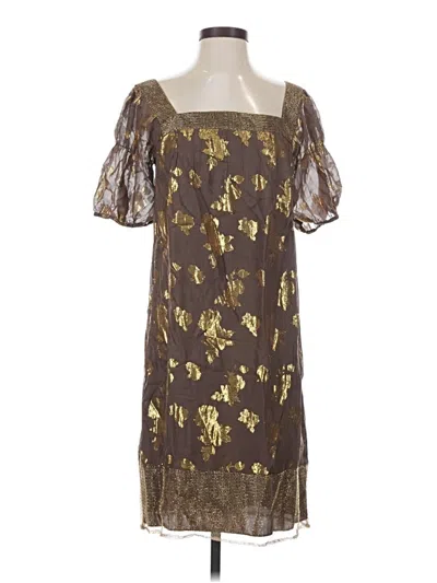 Pre-owned Laundry By Design Cocktail Dress In Brown