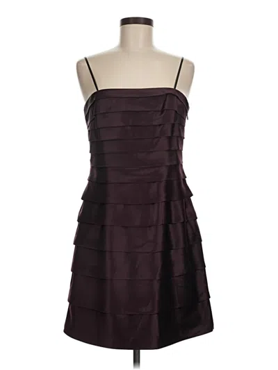 Pre-owned Laundry By Design Cocktail Dress In Burgundy