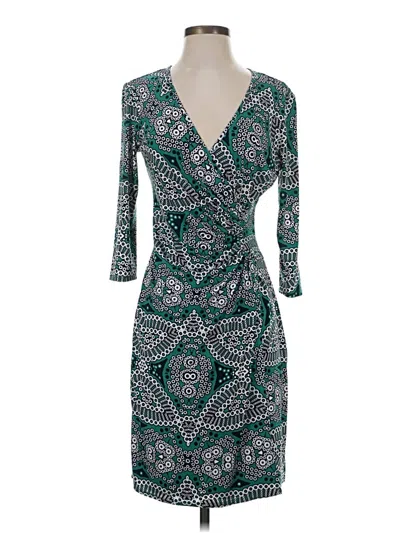 Pre-owned Laundry By Design Cocktail Dress In Green