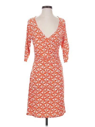 Pre-owned Laundry By Design Cocktail Dress In Orange