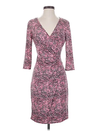 Pre-owned Laundry By Design Cocktail Dress In Pink