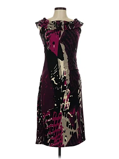 Pre-owned Laundry By Design Cocktail Dress In Purple