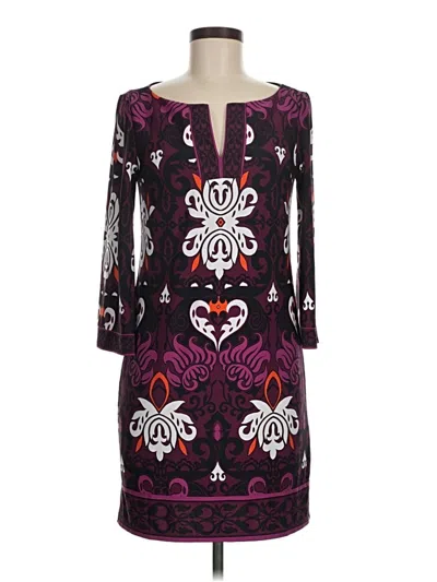 Pre-owned Laundry By Design Cocktail Dress In Purple