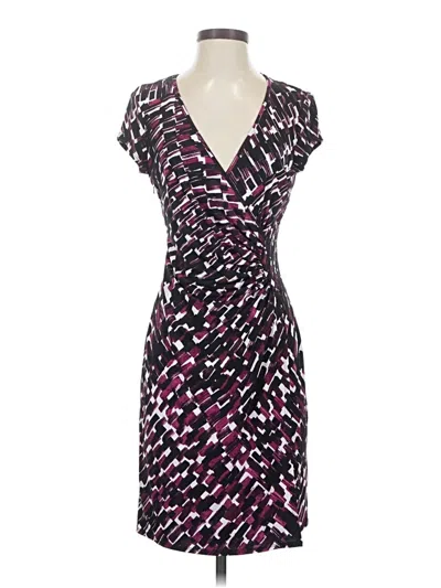 Pre-owned Laundry By Design Cocktail Dress In Purple