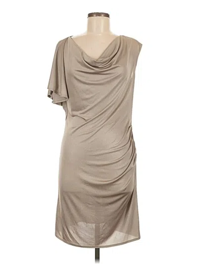 Pre-owned Laundry By Design Cocktail Dress In Tan
