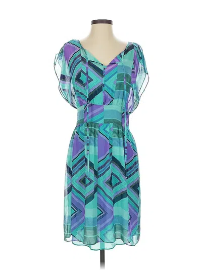 Pre-owned Laundry By Design Cocktail Dress In Teal