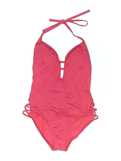 Pre-owned Laundry By Design One Piece Swimsuit In Pink