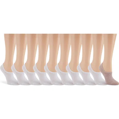Laundry By Shelli Segal 10-pack Marled Liner Socks