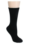 Laundry By Shelli Segal 3-pack Comfy Cushion Crew Socks In Black